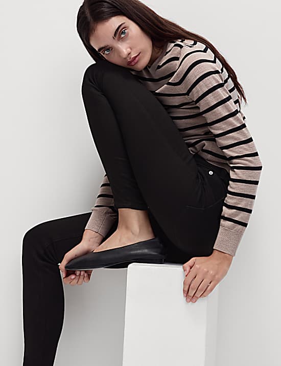 Tailored Striped Longline Waistcoat
