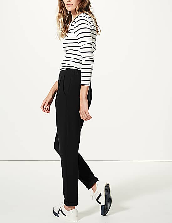 Tailored Striped Longline Waistcoat