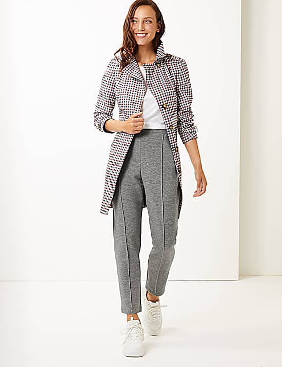 Tailored Striped Longline Waistcoat