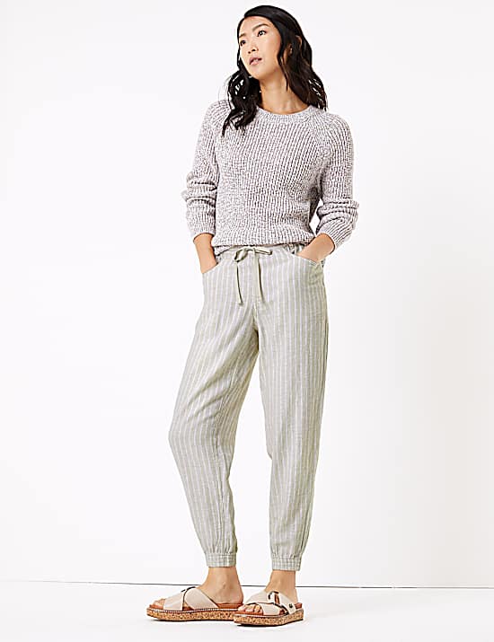 Tailored Striped Longline Waistcoat