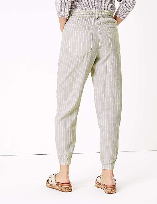 Tailored Striped Longline Waistcoat