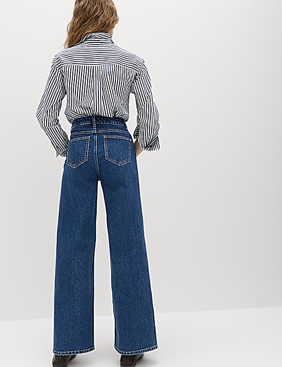 Tailored Striped Longline Waistcoat