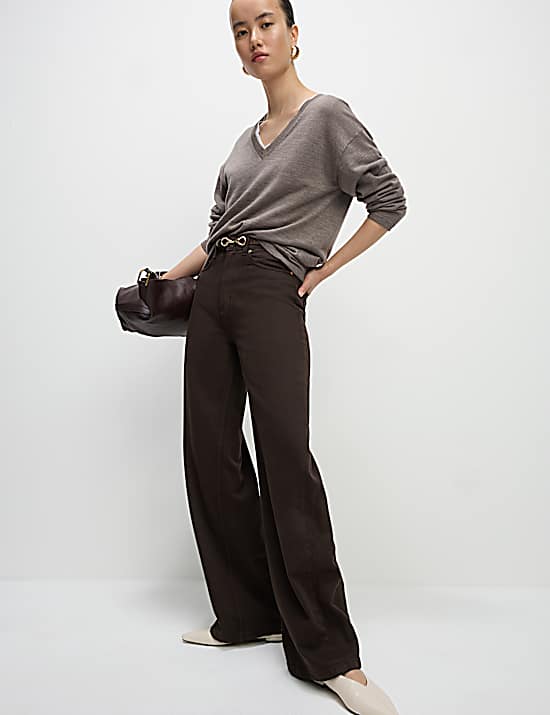 Tailored Striped Longline Waistcoat