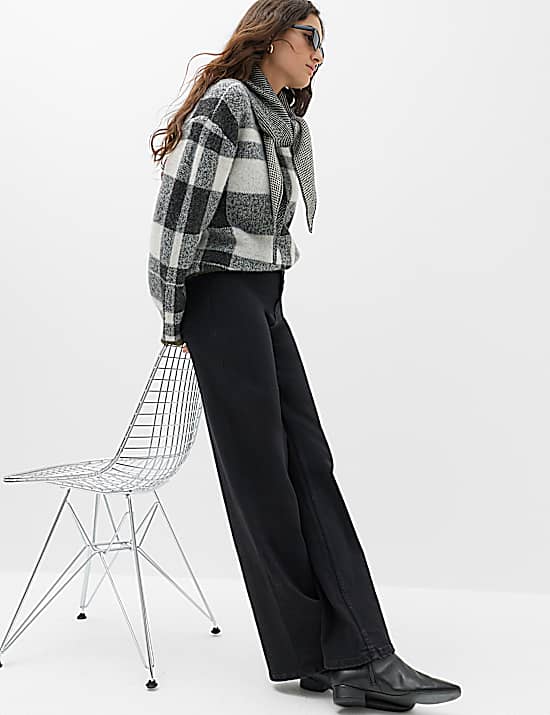 Tailored Striped Longline Waistcoat