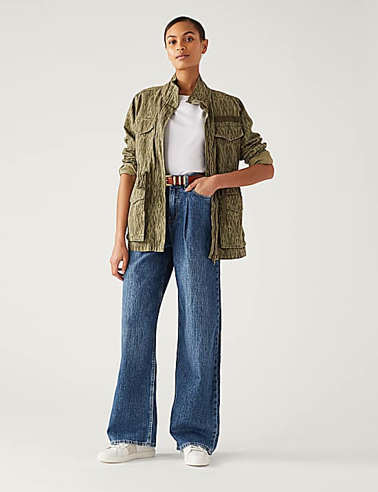 Tailored Striped Longline Waistcoat