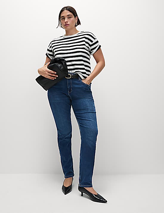 Tailored Striped Longline Waistcoat