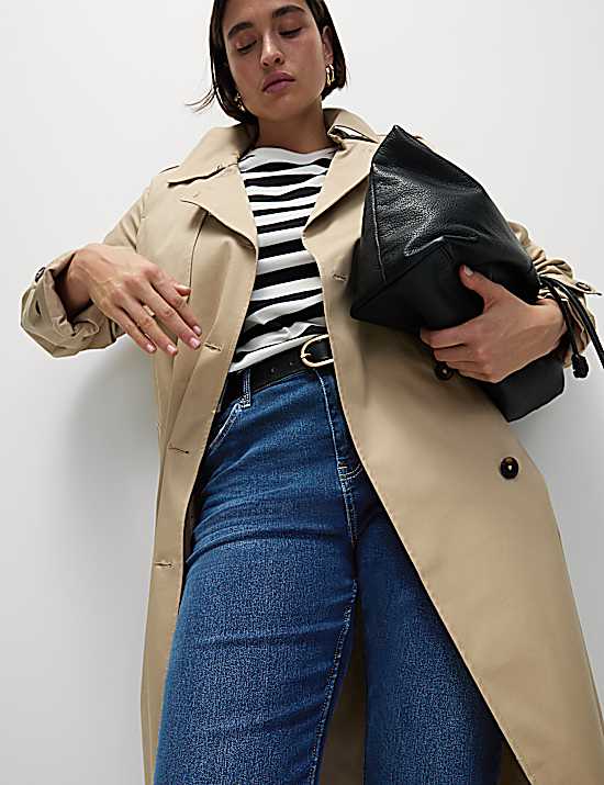 Tailored Striped Longline Waistcoat
