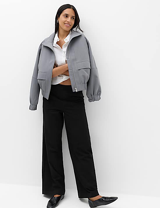 Tailored Striped Longline Waistcoat