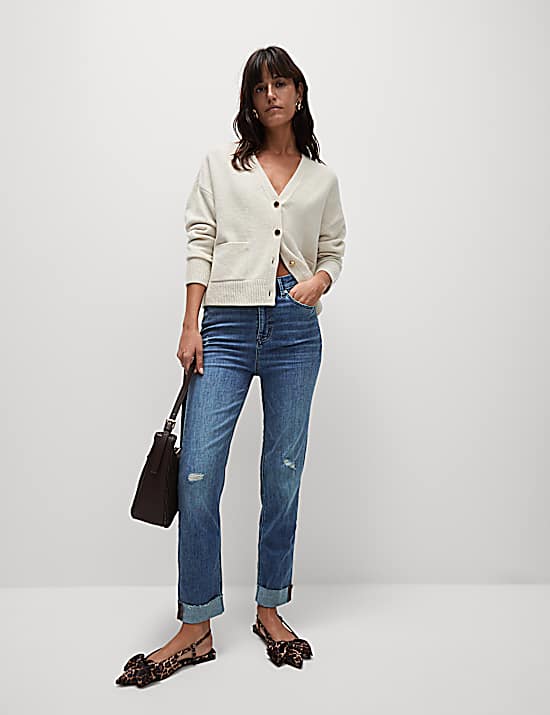 Tailored Striped Longline Waistcoat