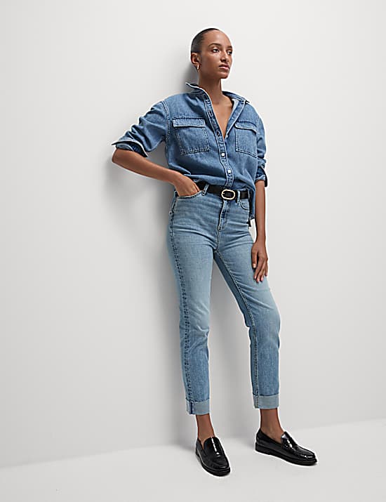 Tailored Striped Longline Waistcoat
