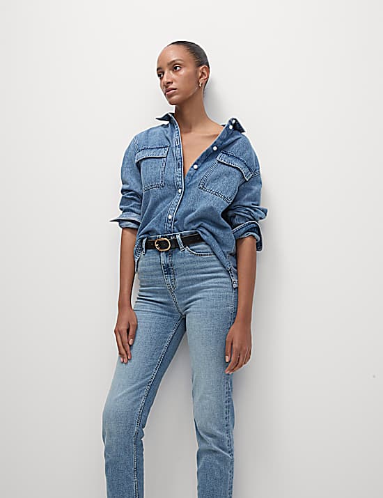 Tailored Striped Longline Waistcoat