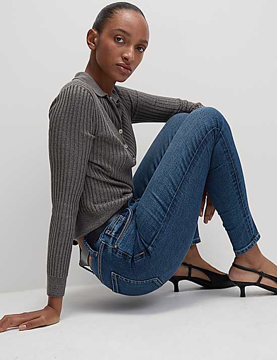 Tailored Striped Longline Waistcoat