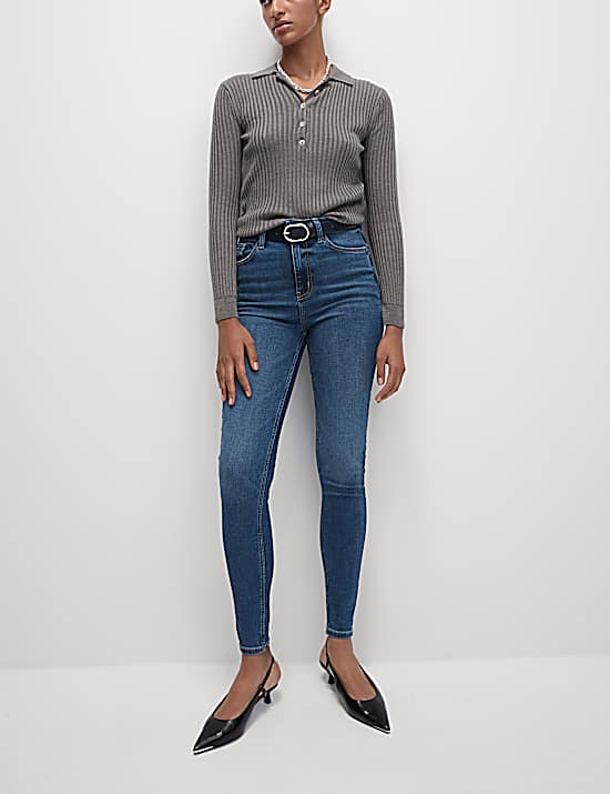 Tailored Striped Longline Waistcoat