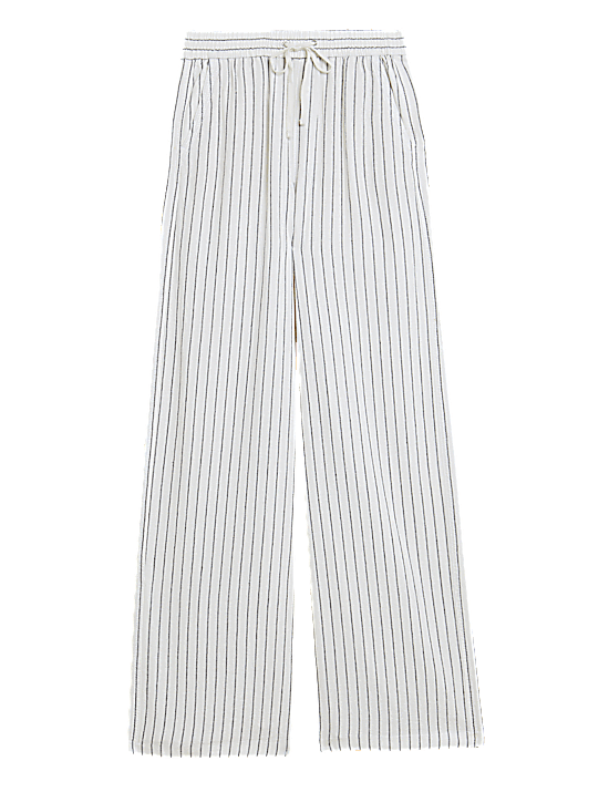 Tailored Striped Longline Waistcoat