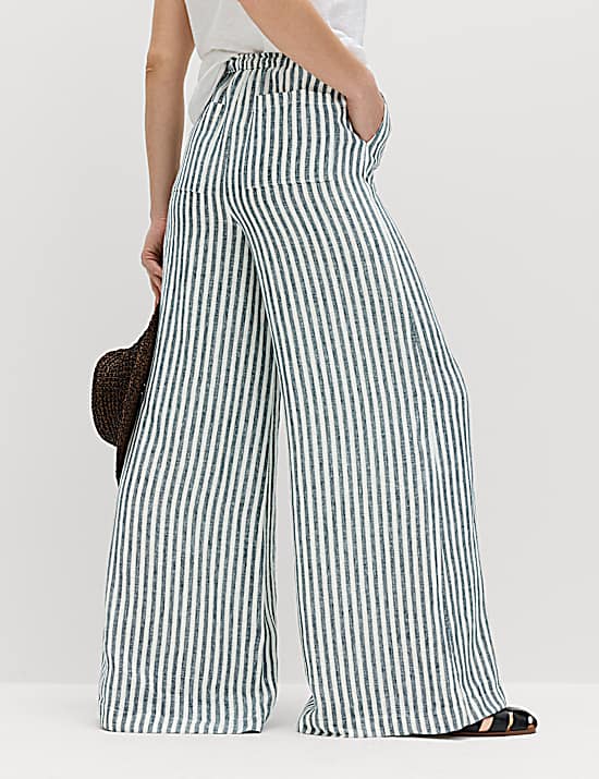 Tailored Striped Longline Waistcoat