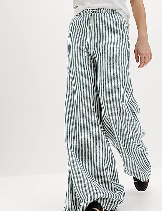Tailored Striped Longline Waistcoat