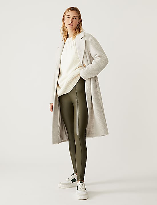Tailored Striped Longline Waistcoat