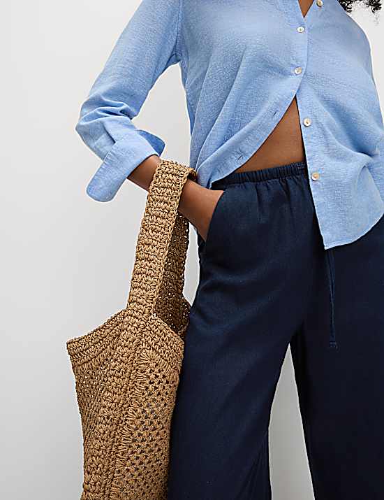 Tailored Striped Longline Waistcoat