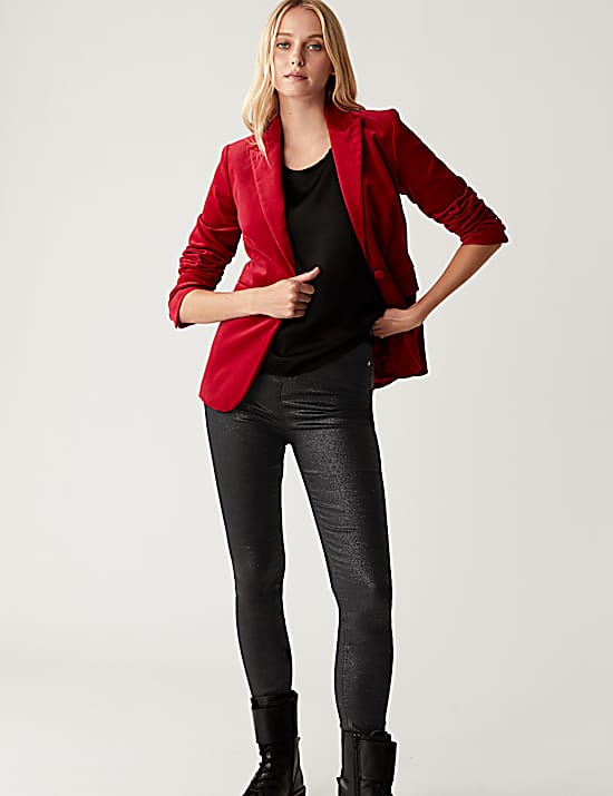 Tailored Striped Longline Waistcoat