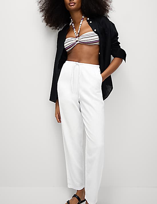 Tailored Striped Longline Waistcoat