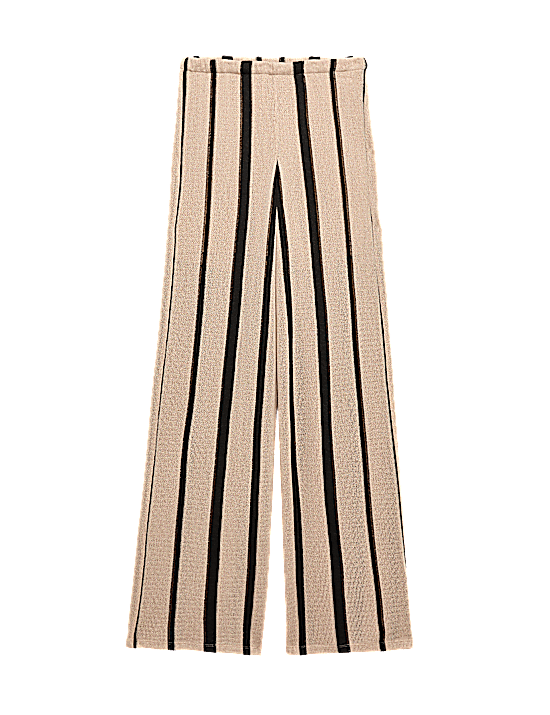 Tailored Striped Longline Waistcoat