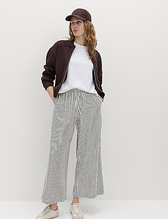 Tailored Striped Longline Waistcoat