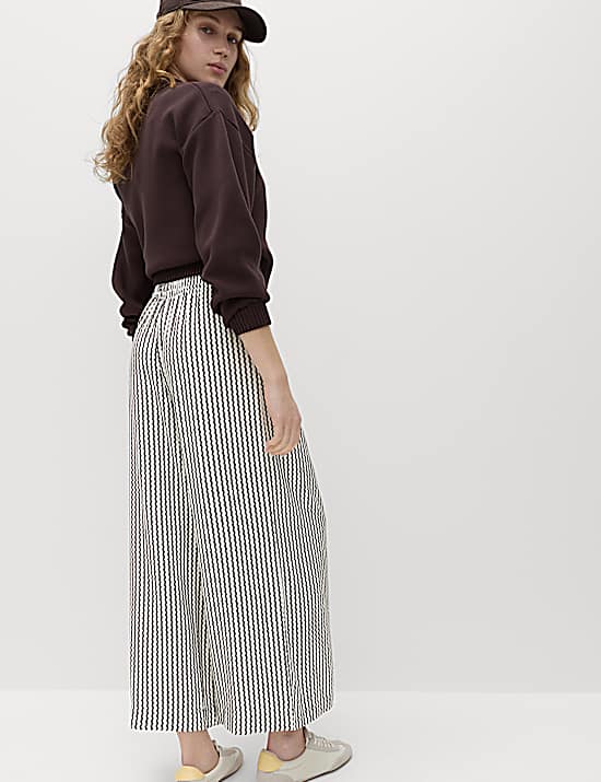 Tailored Striped Longline Waistcoat