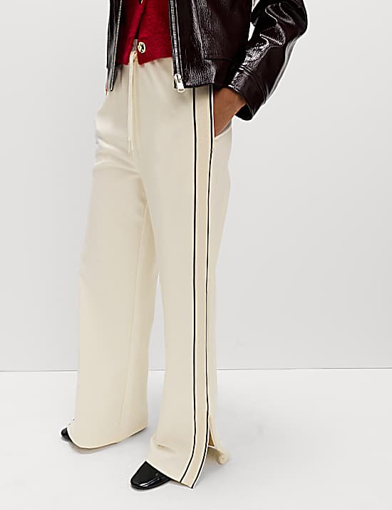 Tailored Striped Longline Waistcoat
