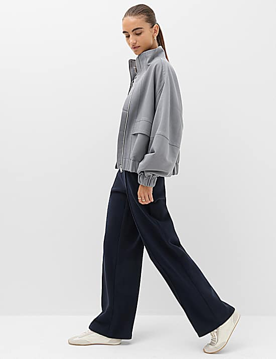 Tailored Striped Longline Waistcoat