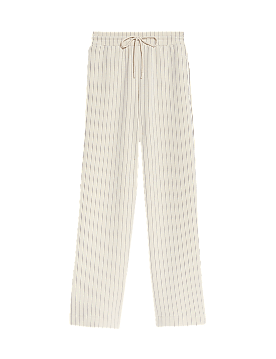 Tailored Striped Longline Waistcoat