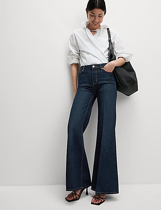 Tailored Striped Longline Waistcoat