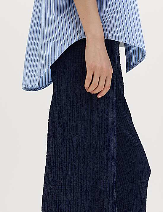 Tailored Striped Longline Waistcoat