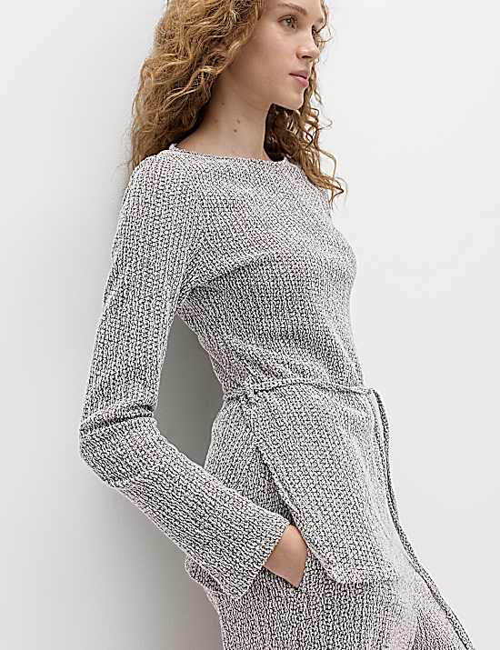 Tailored Striped Longline Waistcoat