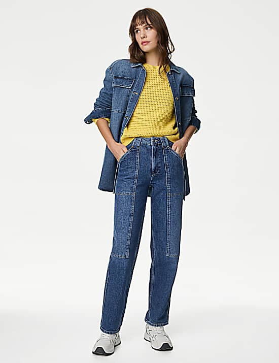 Tailored Striped Longline Waistcoat