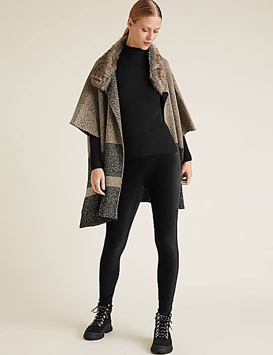 Tailored Striped Longline Waistcoat