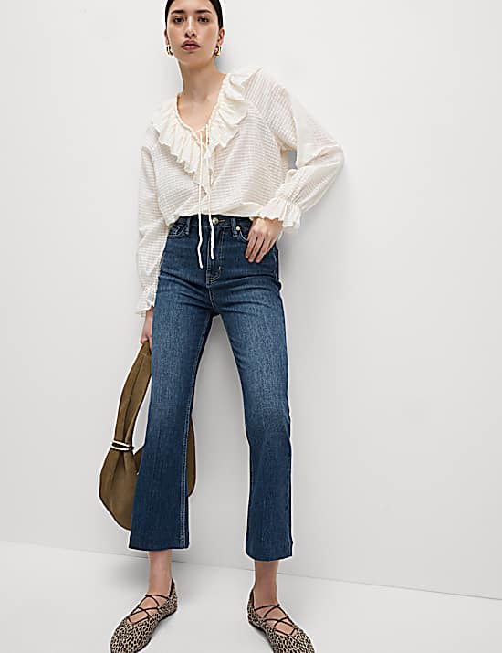 Tailored Striped Longline Waistcoat