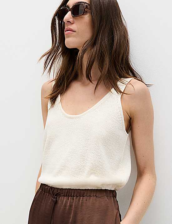 Tailored Striped Longline Waistcoat