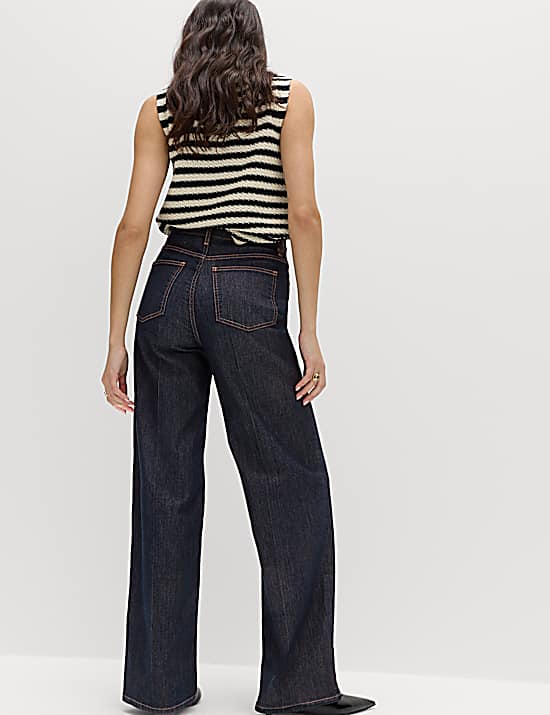 Tailored Striped Longline Waistcoat