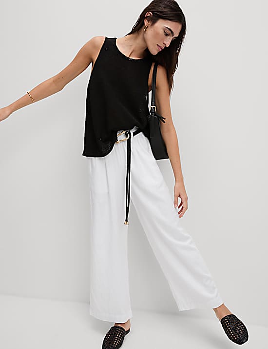 Tailored Striped Longline Waistcoat