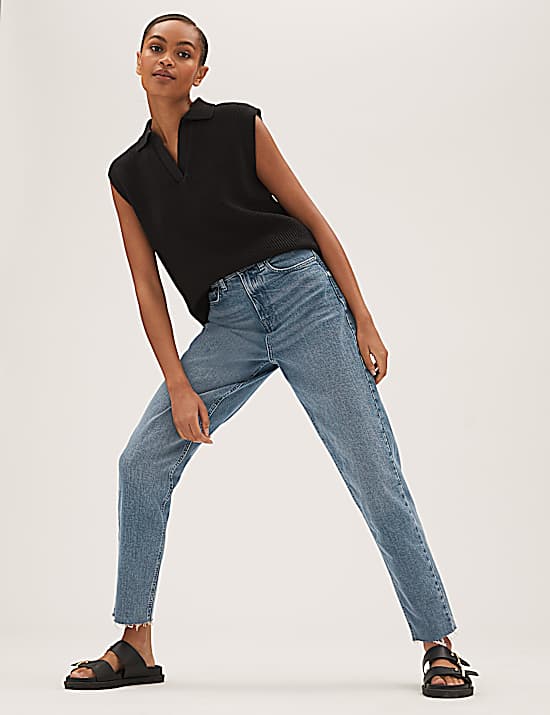 Tailored Striped Longline Waistcoat