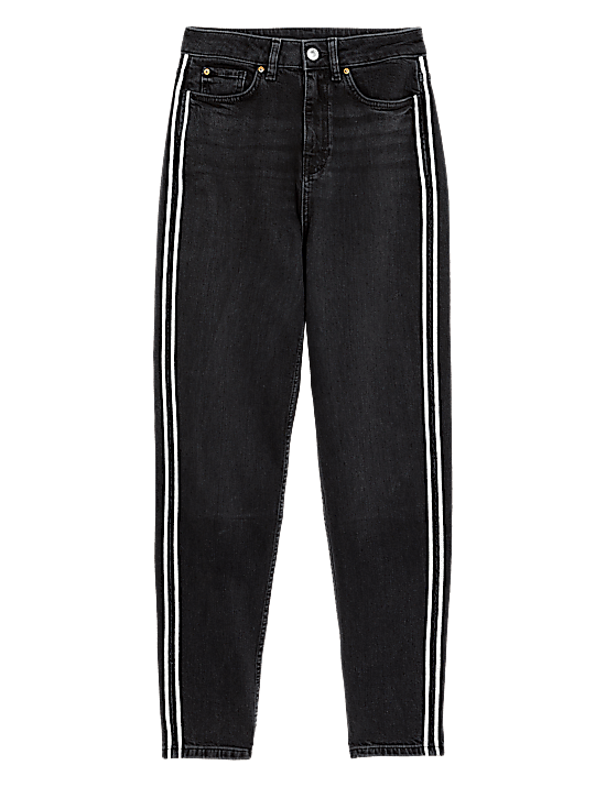 Tailored Striped Longline Waistcoat