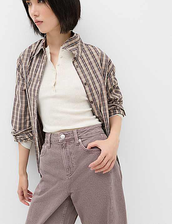 Tailored Striped Longline Waistcoat
