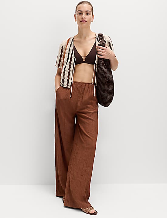 Tailored Striped Longline Waistcoat
