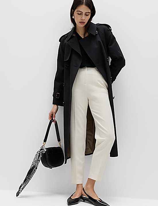 Tailored Striped Longline Waistcoat