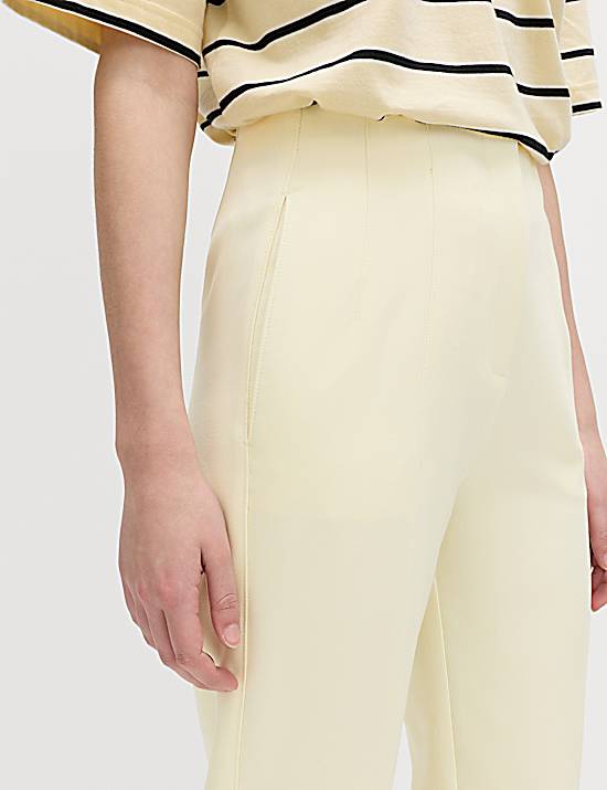 Tailored Striped Longline Waistcoat