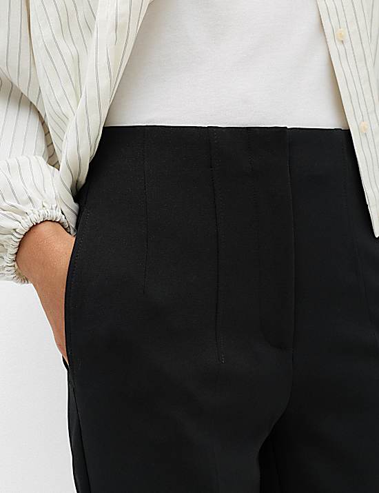 Tailored Striped Longline Waistcoat