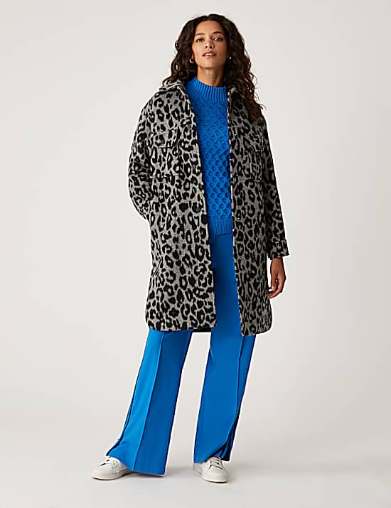 Tailored Striped Longline Waistcoat