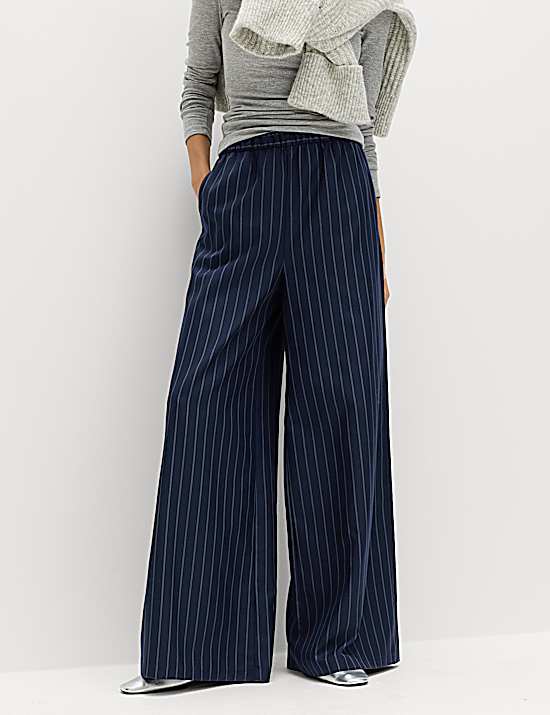 Tailored Striped Longline Waistcoat