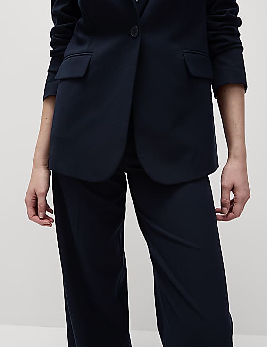 Tailored Striped Longline Waistcoat