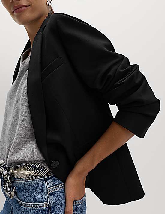 Tailored Striped Longline Waistcoat